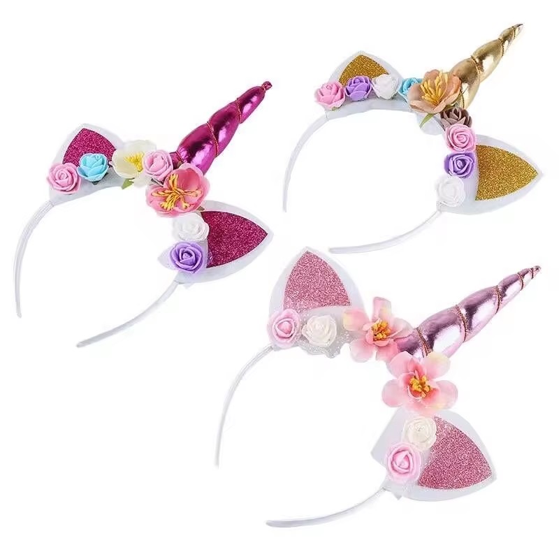 Baby Kids Unicorn Pannband