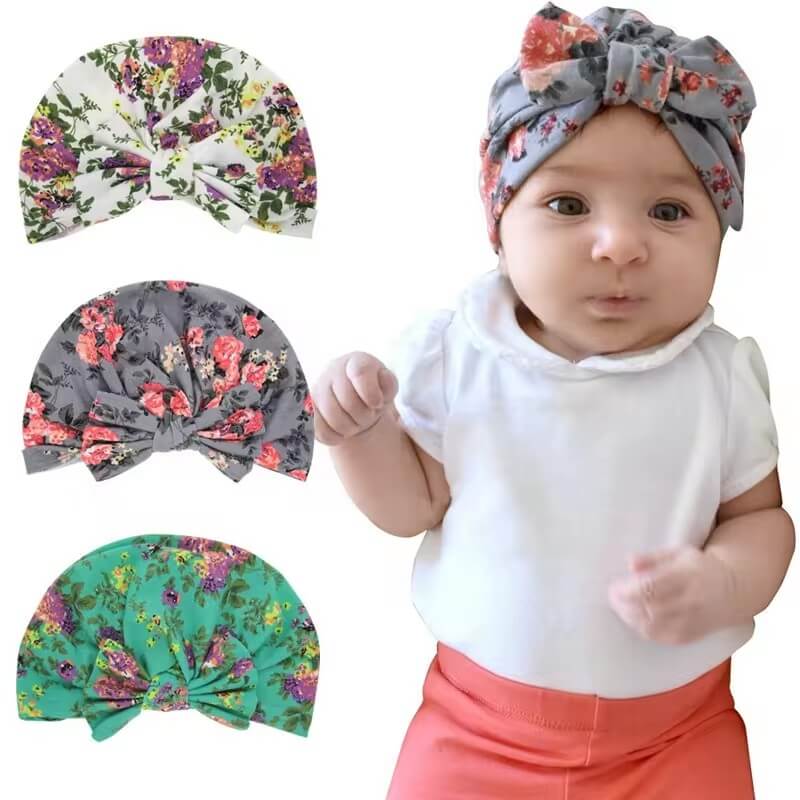 Bomullskeps Babypannband Turban